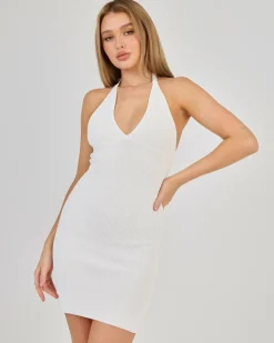 Bianca Halter Knit Dress