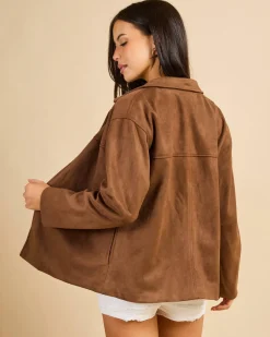 Billie Faux Suede Jacket
