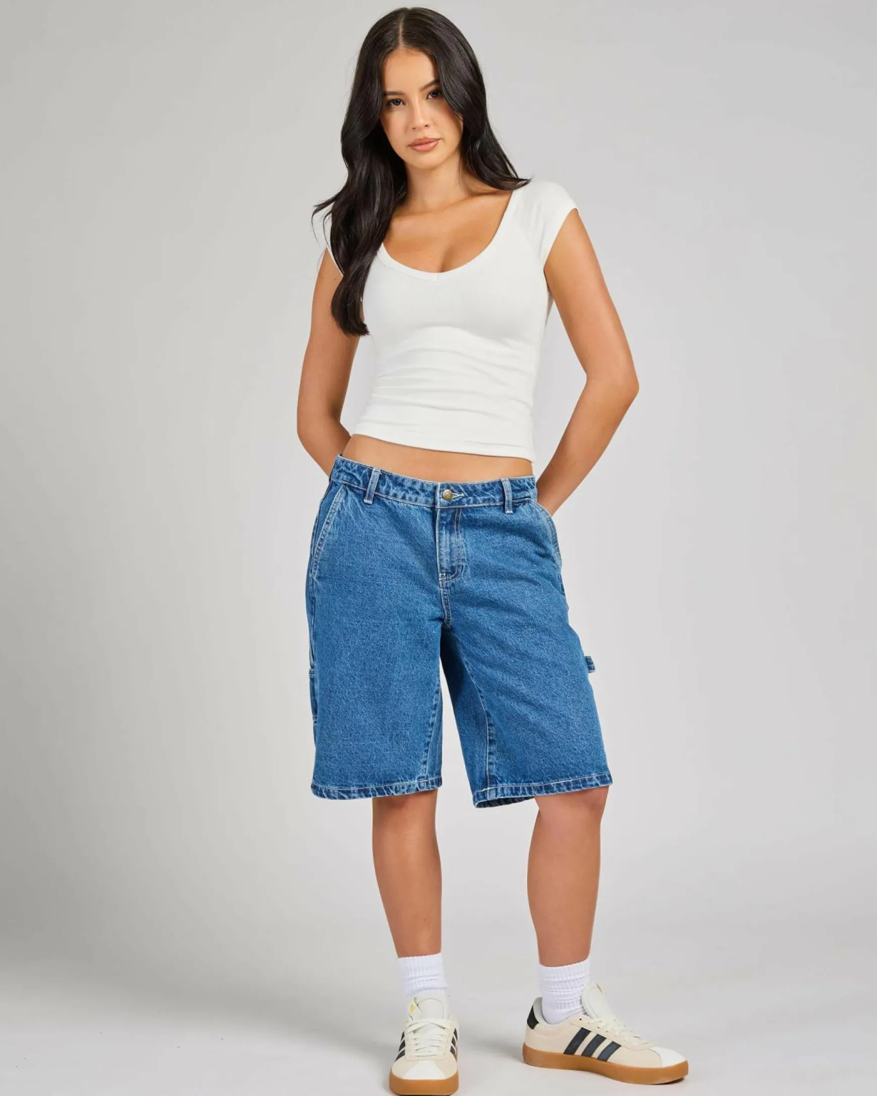 Billie Low Rise Carpenter Shorts