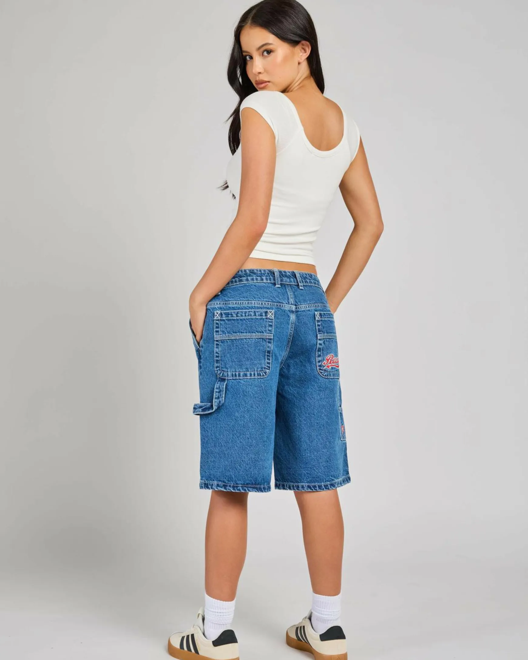 Billie Low Rise Carpenter Shorts