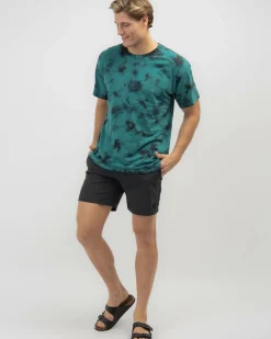 Bind Elastic Waist Shorts