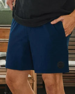 Bind Elastic Waist Shorts