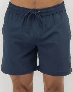 Bind Elastic Waist Shorts