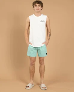 Bind Elastic Waist Shorts