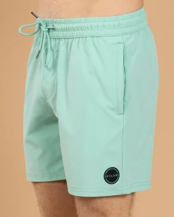 Bind Elastic Waist Shorts