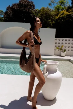 Bobbie Suede Tote Bag