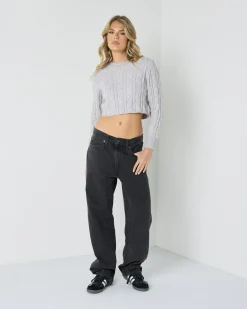 Bookworm Cable Knit Jumper