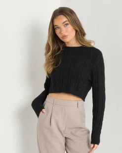 Bookworm Cable Knit Jumper