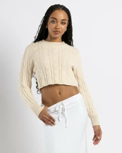 Bookworm Cable Knit Jumper