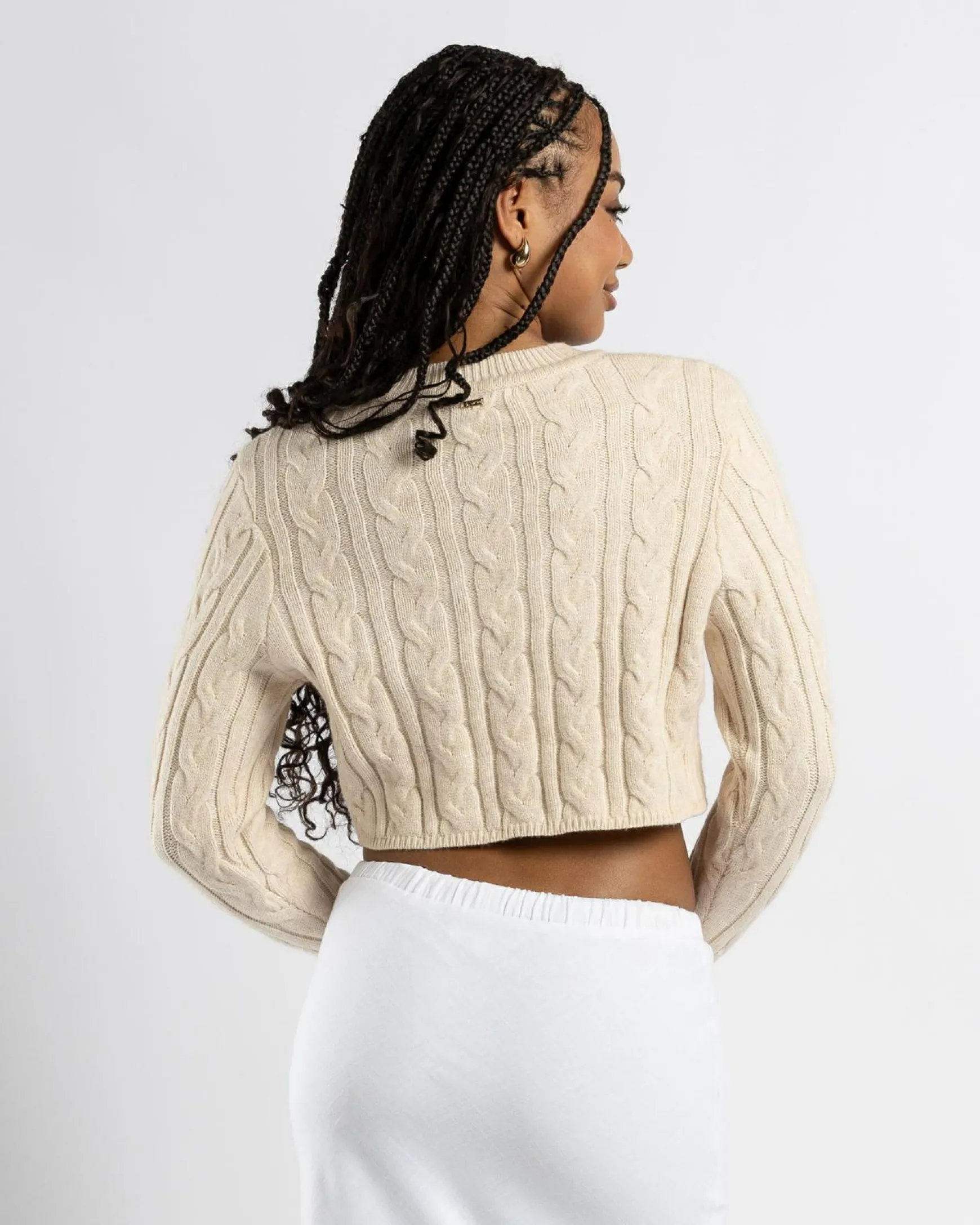 Bookworm Cable Knit Jumper