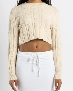 Bookworm Cable Knit Jumper