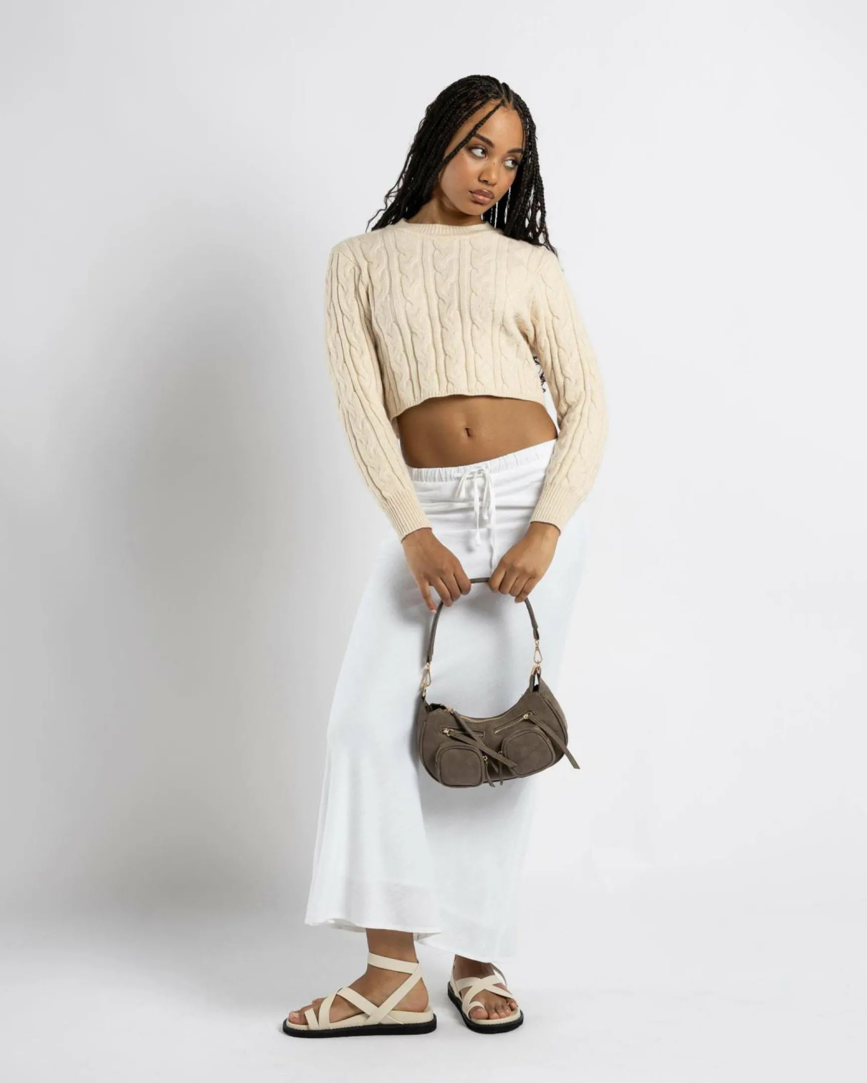 Bookworm Cable Knit Jumper