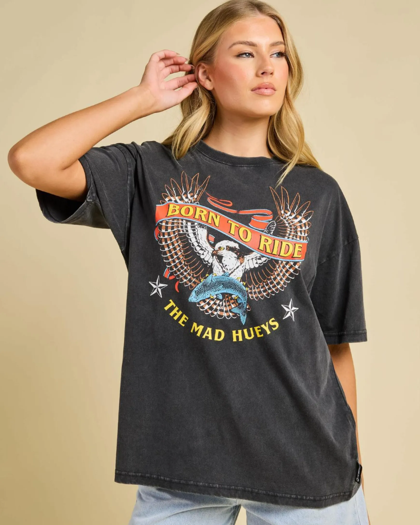 Born To Ride Oversized T-Shirt