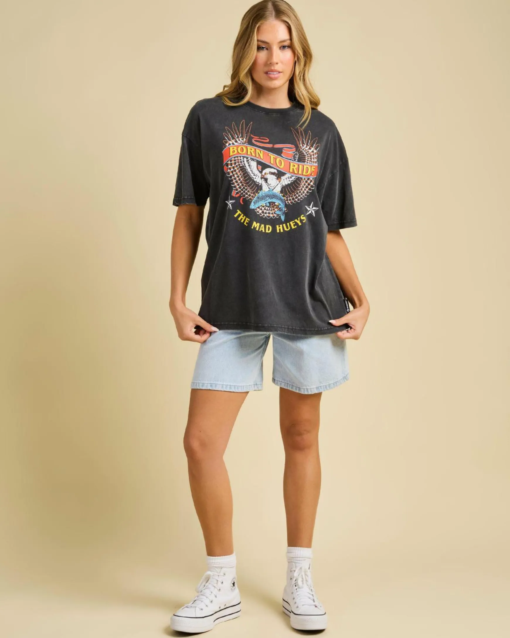 Born To Ride Oversized T-Shirt