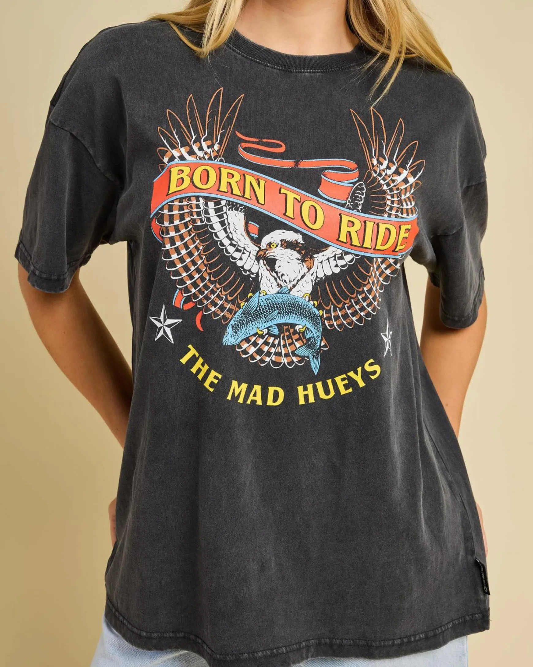 Born To Ride Oversized T-Shirt