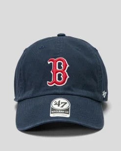 Boston Red Sox Navy '47 Clean Up Strapback