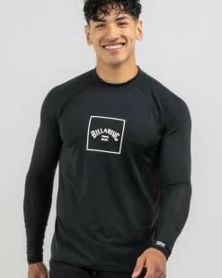 Boxed Arch Long Sleeve Wetshirt