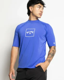 Boxed Arch Short Sleeve Rash Vest