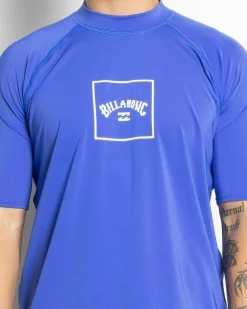 Boxed Arch Short Sleeve Rash Vest