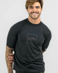 Boxed Arch Short Sleeve Wetshirt