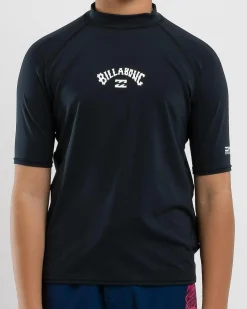 Boys' All Day Arch Short Sleeve Rash Vest