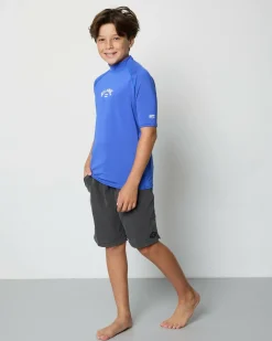 Boys' All Day Arch Short Sleeve Rash Vest