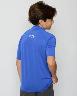 Boys' All Day Arch Short Sleeve Rash Vest