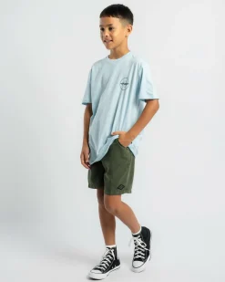 Boys' All Day Overdye Layback Beach Shorts