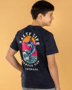 Boys' Aqua Warrior T-Shirt