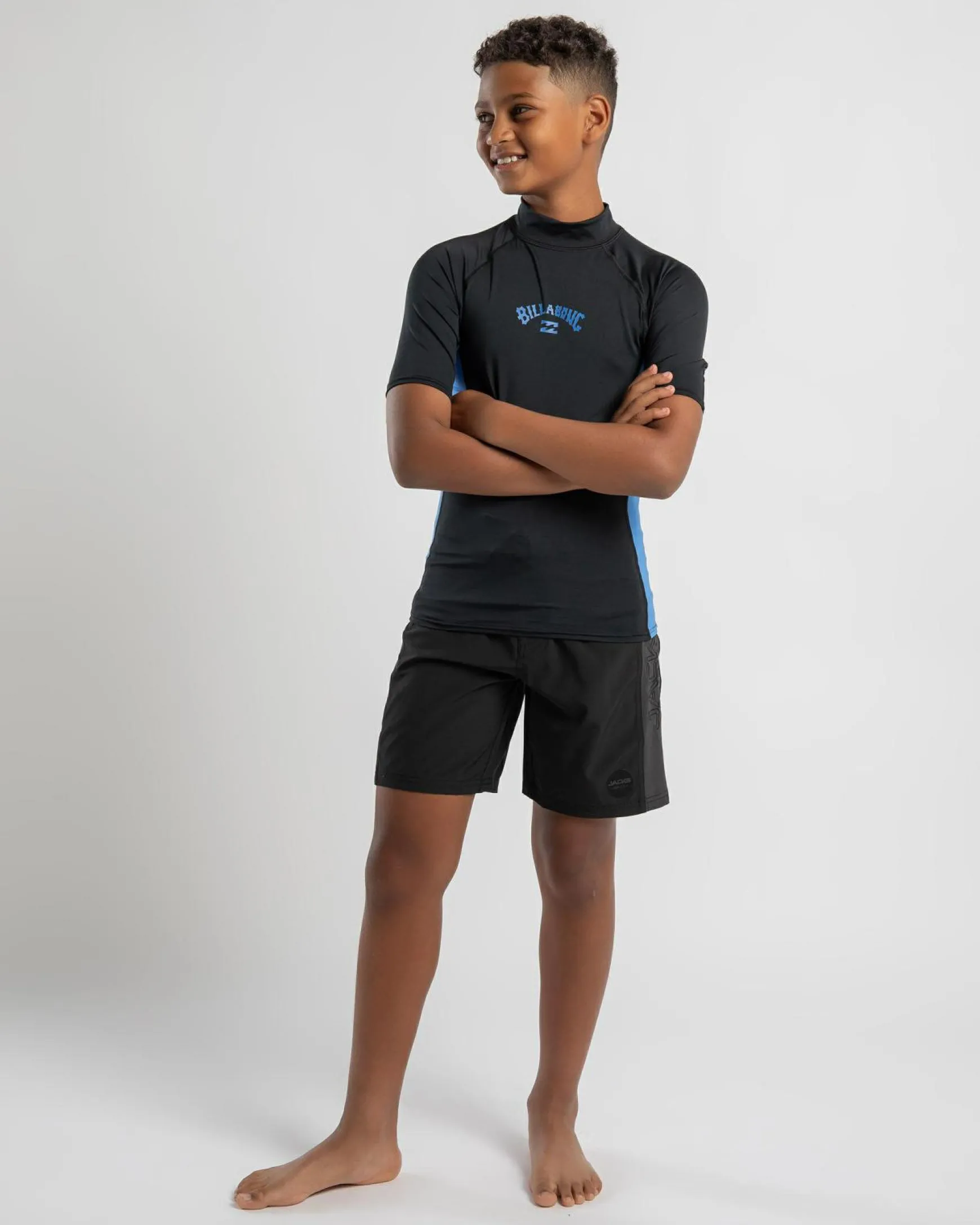 Boys' Arch Short Sleeve Rash Vest