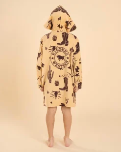 Boys' Boots Scootin Zip Thru Hooded Towel