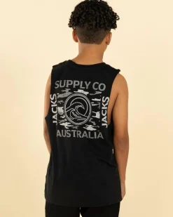 Boys' Camoflow Muscle Tank