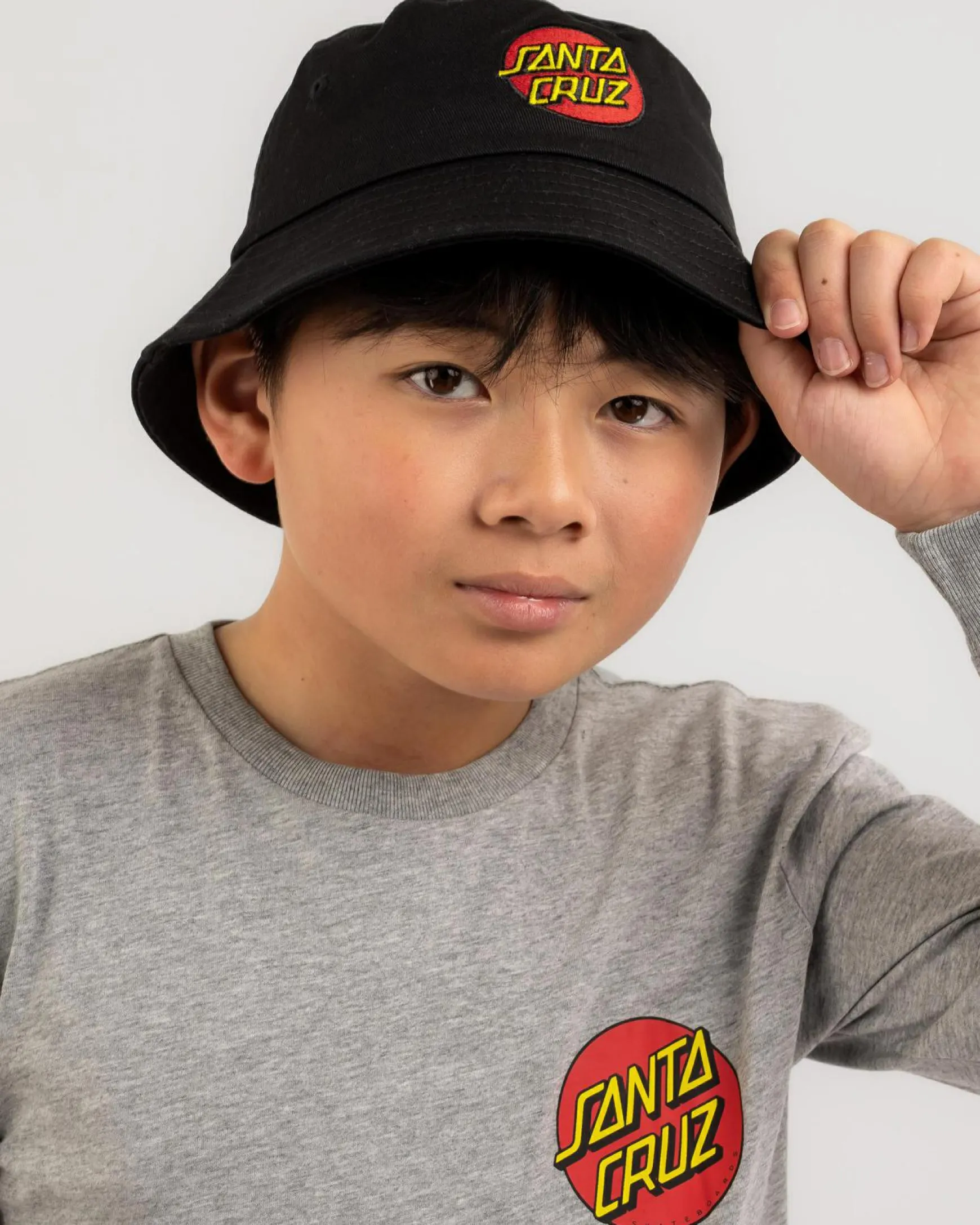 Boys' Classic Dot Patch Bucket Hat