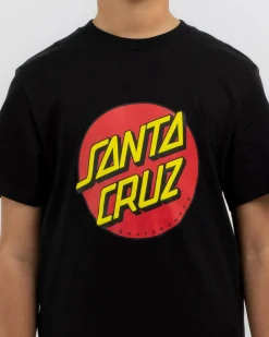 Boys' Classic Dot Puff Front T-Shirt