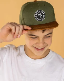 Boys' Contrast Snapback Cap