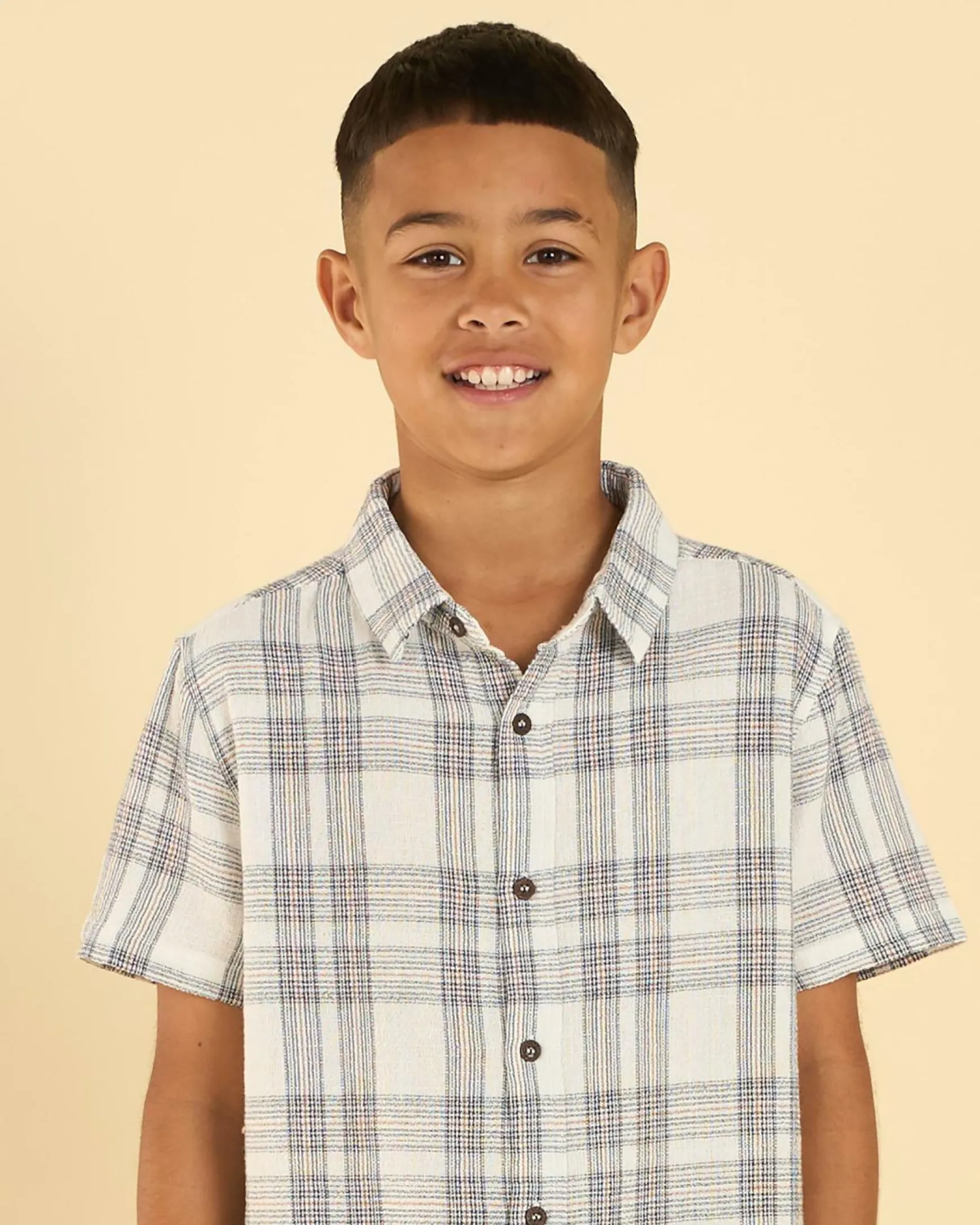 Boys' Coordinate Short Sleeve Shirt