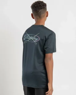 Boys' Cross Boards Short Sleeve Rash Vest