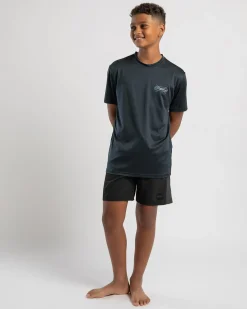 Boys' Cross Boards Short Sleeve Rash Vest