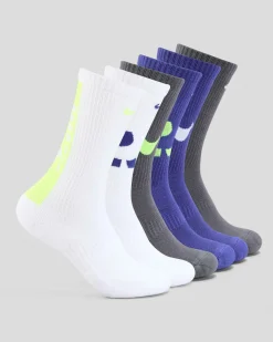 Boys' Cushioned Crew 6 Pack