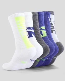 Boys' Cushioned Crew 6 Pack