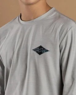 Boys' Diamond Shoreline Long Sleeve Rash Vest