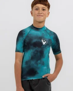 Boys' Emerged Short Sleeve Rash Vest