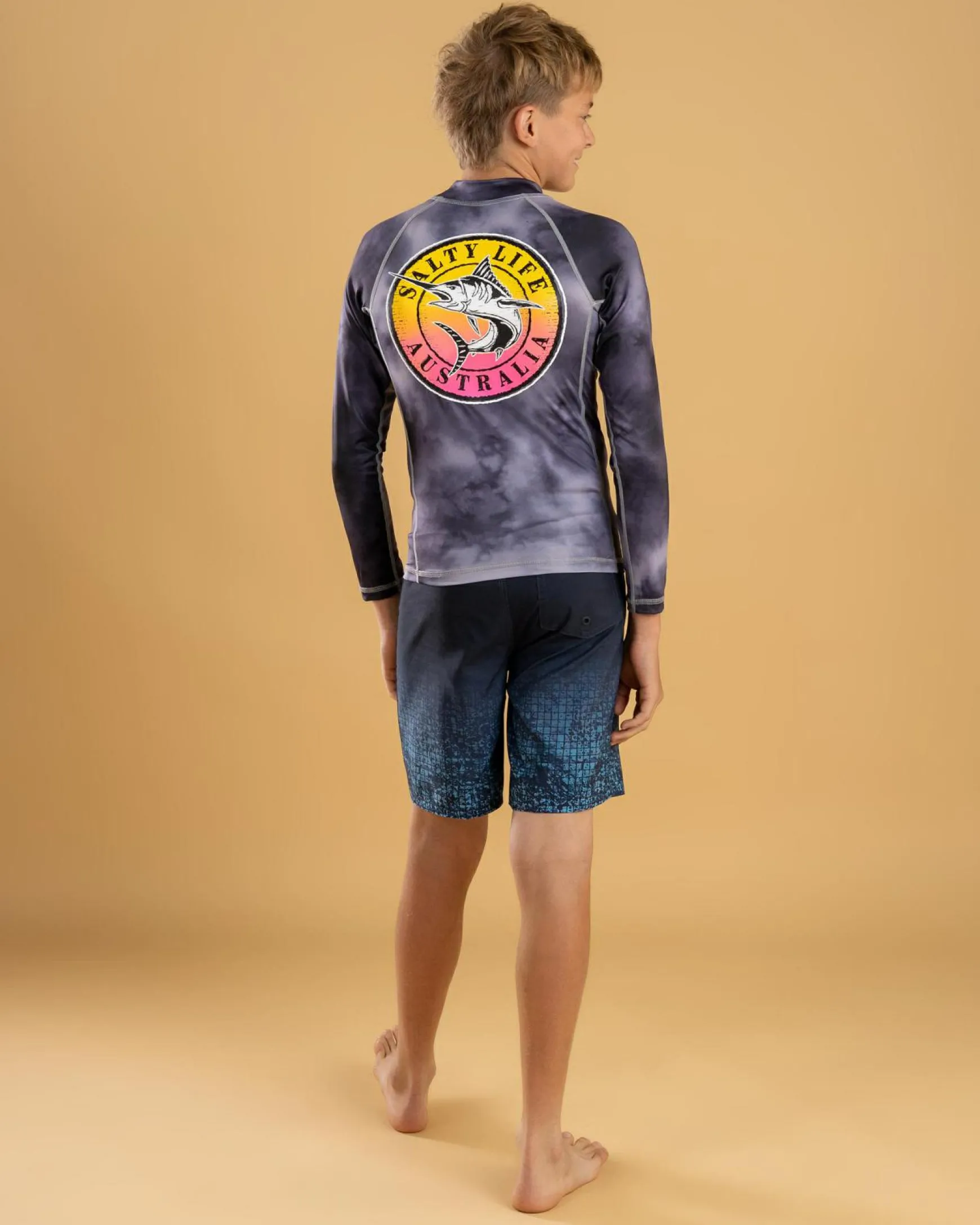 Boys' Evade Long Sleeve Rash Vest