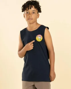 Boys' Evaded Muscle Tank