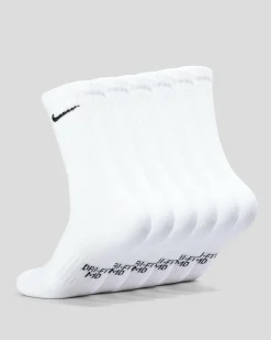 Boys' Everyday Crew Socks 6 Pack