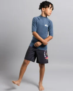 Boys' Everyday UPF50 Short Sleeve Rash Vest