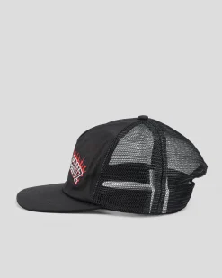 Boys' Flamed Collegiate Arch Trucker Cap