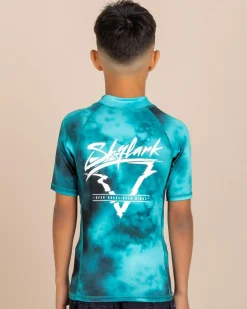 Boys' Frequency Short Sleeve Rash Vest