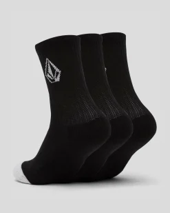 Boys' Full Stone Socks 3 Pack