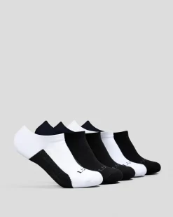 Boys' Fuzzled Ankle Socks 5 Pack